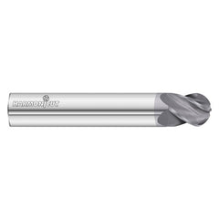‎3/8″ Dia. × 3/8″ Shank × 1/2″ DOC × 2-1/2″ OAL, Carbide FC18, 4 Flute, Variable Helix, Round, External , Ballnose End Mill