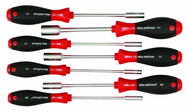 7 Piece - 5.0 - 13.0mm - SoftFinish® Cushion Grip Metric Nut Driver Set - Eagle Tool & Supply