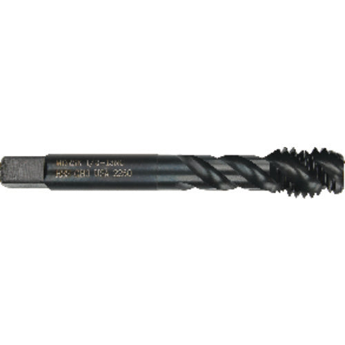 ‎1/4″ - 20 NC 3-Flute, H5 Semi-Bottoming Series/List # 2091 Spiral Flute Tap - Eagle Tool & Supply