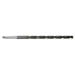 25.25mm Dia. - Cobalt 3MT GP Taper Shank Drill-118° Point-Surface Treated - Eagle Tool & Supply