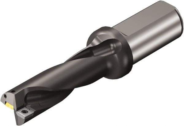 Sandvik Coromant - 156mm Max Drill Depth, 4xD, 39mm Diam, Indexable Insert Drill - 40mm Shank Diam, 40 Cylindrical Shank - Eagle Tool & Supply