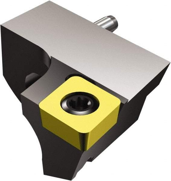 Sandvik Coromant - Series Duobore, Right Hand Cut, 30mm Min Bore Diam, Boring Cartridge - 391.68 (CC) Insert, 20.9mm OAL, 75° Lead Angle - Eagle Tool & Supply