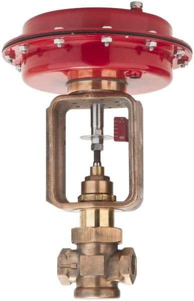 Parker - 250 Max psi Proportional Control Pressure Reducing Valve - 1/2" Female-NPT Connection, 13-1/2" High x 9-1/2" Wide, 3 to 23 psi Reduced Pressure Range - Eagle Tool & Supply