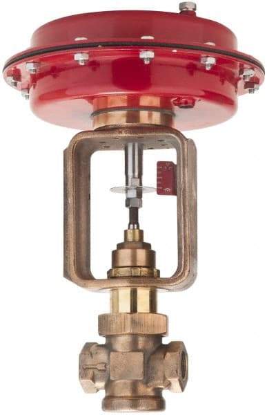 Parker - 250 Max psi Proportional Control Pressure Reducing Valve - 3/4" Female-NPT Connection, 13-1/2" High x 9-1/2" Wide, 8 to 20 psi Reduced Pressure Range - Eagle Tool & Supply