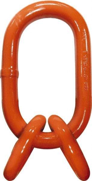 CM - 100 Grade Powder Coated Steel Oblong Link Assembly - 1-3/4" Diameter, 91,700 Lb Load Limit - Eagle Tool & Supply