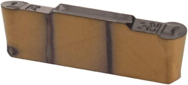 Iscar - 3015HFPR Grade IC808, 3mm Cutting Width Carbide Grooving Insert - 1.5mm Max Depth of Cut, Right Hand, 1.5mm Corner Radius, TiAlN Finish - Eagle Tool & Supply