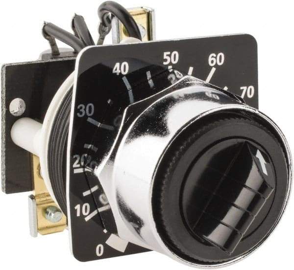 Square D - 5,000 Ohm, 30mm, 600 Volt Potentiometer - 2 Watts, Nonilluminated - Eagle Tool & Supply