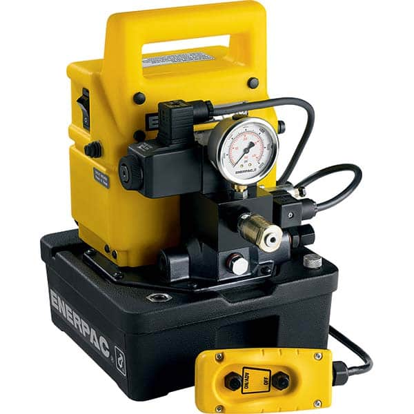 Enerpac - Power Hydraulic Pumps & Jacks Type: Electric Pressure Rating (psi): 10000 - Eagle Tool & Supply