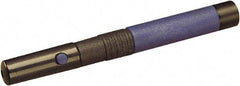 Quartet - Rubber & Metal Pen Size Laser Pointer - Blue, 2 AAA Batteries Included - Eagle Tool & Supply