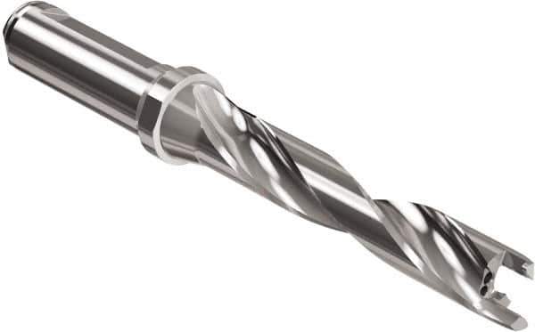 Seco - 12.5 to 12.99mm Diam, 5xD, 65mm Max Depth, 16mm Shank Diam, 73.5mm Flute, 134mm OAL, Replaceable Tip Drill - SD405 Toolholder, Series Crownloc Plus - Eagle Tool & Supply