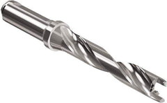Seco - 12.5 to 12.99mm Diam, 5xD, 65mm Max Depth, 16mm Shank Diam, 73.5mm Flute, 134mm OAL, Replaceable Tip Drill - SD405 Toolholder, Series Crownloc Plus - Eagle Tool & Supply