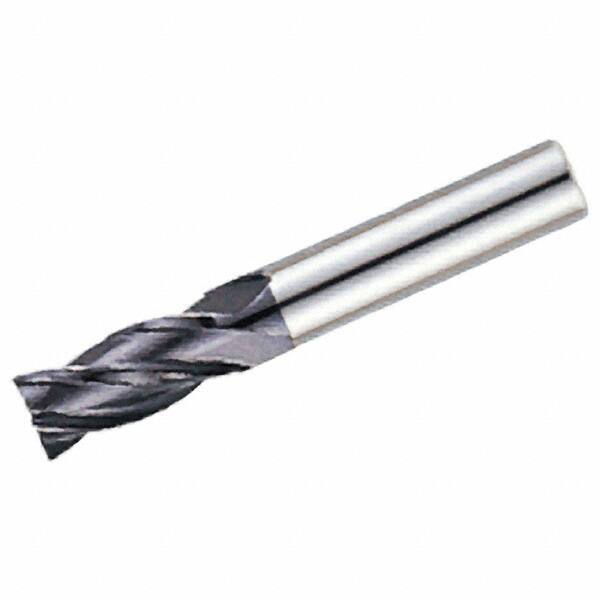 Iscar - 20mm, 4 Flute, Single End, Solid Carbide, 1mm Corner Radius End Mill - 104mm OAL, Right Hand Flute, 40mm LOC, Right Hand Cut - Eagle Tool & Supply