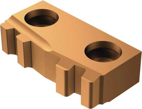 Sandvik Coromant - 16624 A Grade 1125, Internal API Buttress Threading Insert - 5 TPI Int Pitch, Right Hand Insert, TiAlN Finish, Carbide - Eagle Tool & Supply