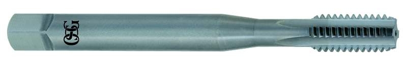 M12 x 1.75 Dia. - OH5 - 4 FL- Carbide - Bright - Bottoming - Straight Flute Tap - Eagle Tool & Supply