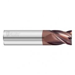 25mm Dia. x 100mm Overall Length 4-Flute 6mm C/R Solid Carbide SE End Mill-Round Shank-Center Cut-FC20 - Eagle Tool & Supply