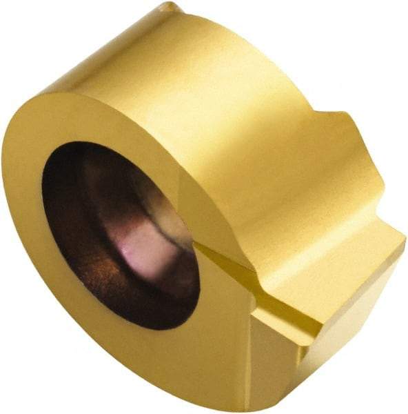 Sandvik Coromant - MB..T020Grade 1025 Carbide Boring Insert - TiAlN+TiN Finish, 110° Included Angle, 0.2mm Corner Radius - Eagle Tool & Supply