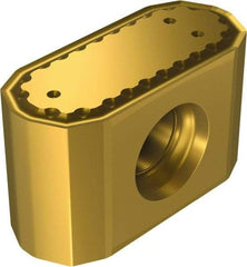 Sandvik Coromant - 425N1707 KLW Grade 1020 Carbide Milling Insert - TiAlN Finish, 10mm Thick - Eagle Tool & Supply