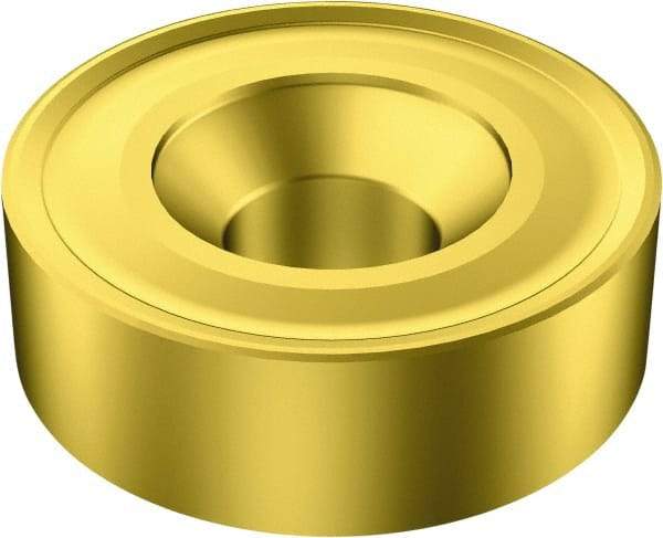 Sandvik Coromant - 190.13812 MR Grade 235 Carbide Turning Insert - Round, 1-1/2" Inscr Circle, 1/2" Thick, 19.05mm Corner Radius - Eagle Tool & Supply