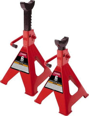 Sunex Tools - 6 Ton Load Capacity Ratcheting Jack Stand - 15-3/4 to 24" High, 11-1/2" Base Width - Eagle Tool & Supply