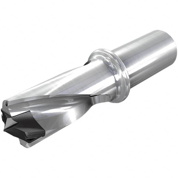 Iscar - 1.417 to 1.453", 8xD, 11.33" Max Depth, 1-1/4" Shank Diam, 1.453" Flute, 15.33" OAL, Replaceable-Tip Drill - Eagle Tool & Supply