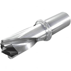 Iscar - 1.417 to 1.453", 8xD, 11.33" Max Depth, 1-1/4" Shank Diam, 1.453" Flute, 15.33" OAL, Replaceable-Tip Drill - Eagle Tool & Supply