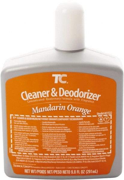 Technical Concepts - 291ml Mandarin Orange Automatic Urinal & Toilet Cleaner Dispenser Refills - For Use with FG500409, FG500410, FG500476, FG500590, FG401188, FG401379 - Eagle Tool & Supply