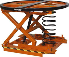 Presto Lifts - 4,500 Lb Capacity Steel Leveler - 43-5/8" Diam x 28" High - Eagle Tool & Supply