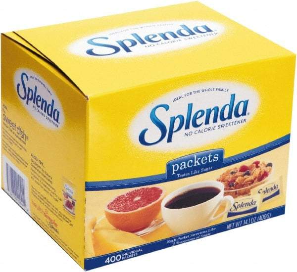 Splenda - 0.035 oz Packet Artificial Sweetener - Use with Coffee, Beverages - Eagle Tool & Supply