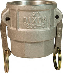 Dixon Valve & Coupling - 1-1/4" Aluminum Cam & Groove Suction & Discharge Hose Female Coupler Female NPT Thread - Part D, 1-1/4" Thread, 250 Max psi - Eagle Tool & Supply