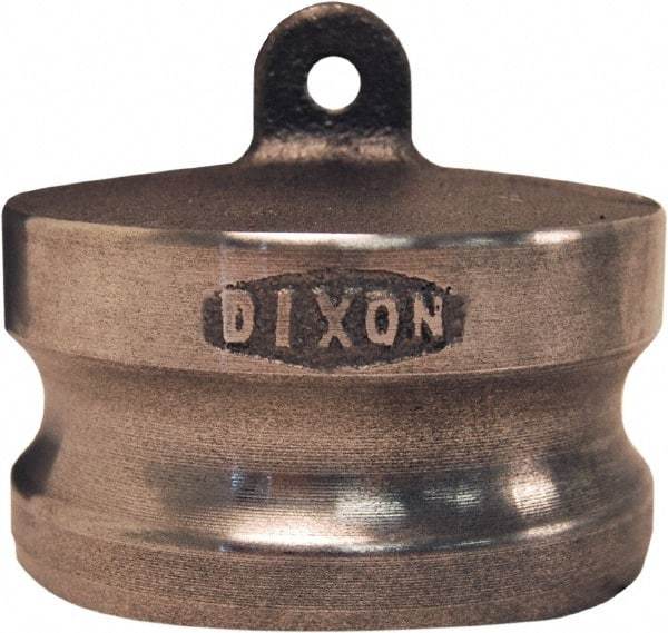 Dixon Valve & Coupling - 2" Malleable Iron Cam & Groove Suction & Discharge Hose Dust Plug For Use with Couplers - Part DP, 250 Max psi - Eagle Tool & Supply