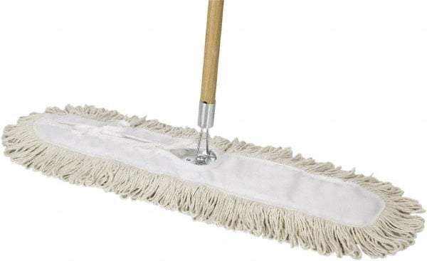 Ability One - 48" Long x 22" Wide Dust Mop Kit - Threaded - Eagle Tool & Supply