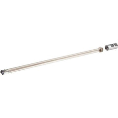 Iscar - 0.551 to 0.57" Diam, 31.6" Max Drill Depth, 0.63" Shank Diam, 33.622" OAL, Replaceable Tip Drill - HCP-IQ, ICG, ICK, ICK-2M, ICM, ICP, iCP-2M, QCP-2M Insert, 14 Seat Size, MNCNT Toolholder, Series SumoGun - Eagle Tool & Supply