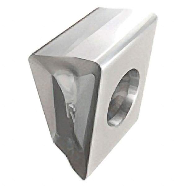 Iscar - T490 LNAR1607 P Grade IC07 Carbide Milling Insert - Uncoated, 15.9mm Thick, 0.8mm Corner Radius - Eagle Tool & Supply