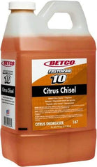Betco - 2 L Bottle Cleaner/Degreaser - Liquid, Citrus - Eagle Tool & Supply