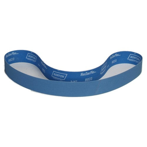‎2-1/2″ × 60″ NorZon Plus R824 Narrow Belt 24 Grit Zirconia Alumina - Eagle Tool & Supply