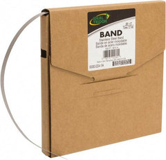 IDEAL TRIDON - Stainless Steel Banding Strap Roll - 1/4" Wide x 0.02" Thick - Eagle Tool & Supply