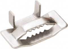 IDEAL TRIDON - Stainless Steel Banding Strap Buckle - 1/4" Wide x 0.03" Thick - Eagle Tool & Supply