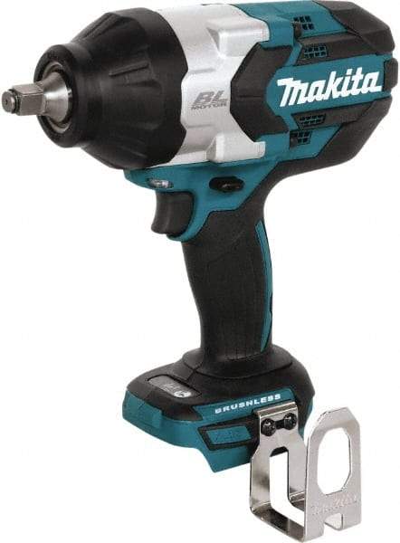 Makita - 1/2" Drive 18 Volt T-Handle Cordless Impact Wrench & Ratchet - 1,700 RPM, 750 Ft/Lb Torque, Lithium-Ion Batteries Not Included - Eagle Tool & Supply