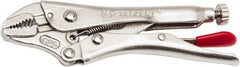 Crescent - 5" OAL Curved Jaw Locking Pliers - Eagle Tool & Supply