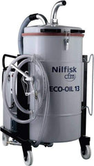 Nilfisk - 48 Gal, Painted Steel Tank, Wet, Machine Shop Vacuum Cleaner - 14.1 Amps - Eagle Tool & Supply