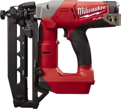 Milwaukee Tool - Cordless Finish Nailer - 16 Gauge Nail Diam, 3/4 to 2-1/2" Long Nail, Batteries Not Included - Eagle Tool & Supply