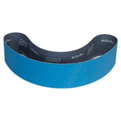 4″ × 90″ NorZon Plus R823 Narrow Belt 120 Grit Zirconia Alumina - Eagle Tool & Supply