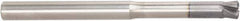 Niagara Cutter - 3/16", 4 Flute, Single End, Solid Carbide, 0.023" Corner Radius End Mill - 2" OAL, 0° Helix, 0.3mm LOC, 0.562" Extended Reach - Eagle Tool & Supply