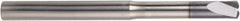 Niagara Cutter - 3/8", 2 Flute, Single End, Solid Carbide, 0.0432" Corner Radius End Mill - 3" OAL, 0° Helix, 0.46mm LOC - Eagle Tool & Supply