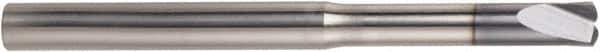 Niagara Cutter - 3/8", 2 Flute, Single End, Solid Carbide, 0.0432" Corner Radius End Mill - 3-1/2" OAL, 0° Helix, 0.46mm LOC - Eagle Tool & Supply