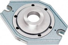 Bison - Adapter Back Plate for 8" Diam Self Centering Lathe Chucks - Plain Back Mount - Eagle Tool & Supply