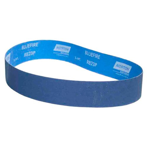 2″ × 36″ NorZon Plus R823 Narrow Belt 120 Grit Zirconia Alumina - Eagle Tool & Supply