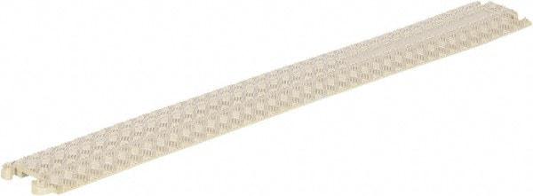 Vestil - 40" Long x 5-1/2" Wide x 3/4" High, Rubber Ramp Cable Guard - 2,200 Lb Load Limit - Eagle Tool & Supply