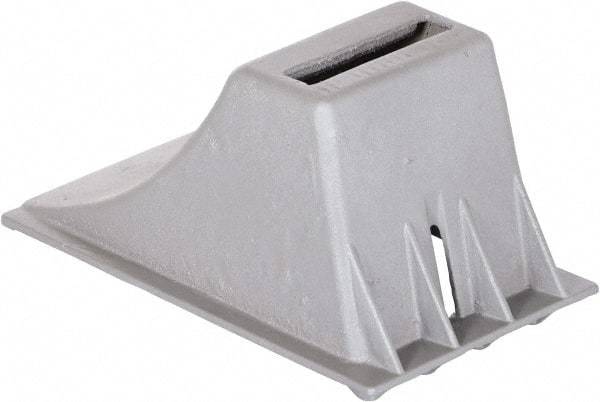 Vestil - 8-1/2" Wide x 8-1/2" High x 15-1/4" Deep, Steel Wheel Chock - Eagle Tool & Supply