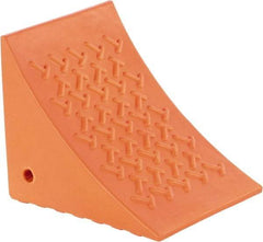 Vestil - 14-7/8" Wide x 15" High x 17-1/2" Deep, Urethane Wheel Chock - Eagle Tool & Supply